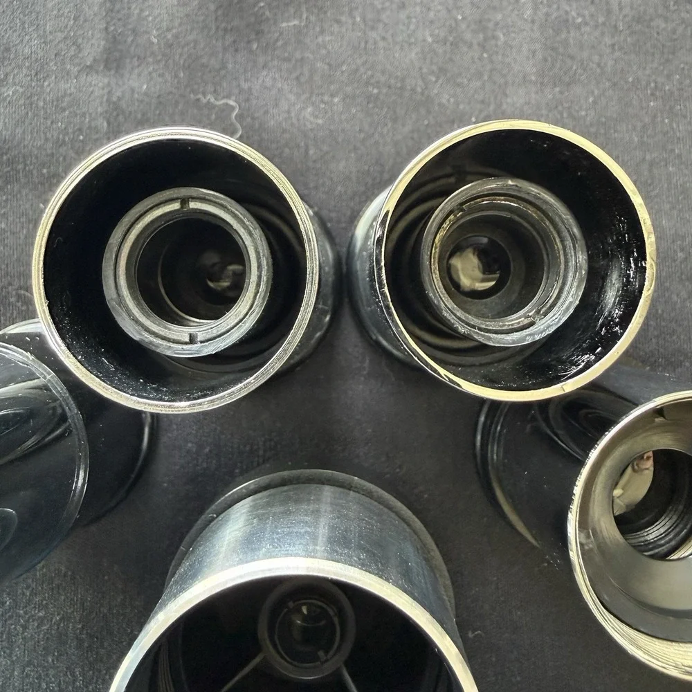 Lot of 5 Telescope Eyepieces -SR4mm, F-8, F-12.5, F-20 And H8mm